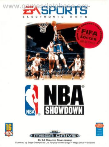 Cover NBA Showdown 94 for Genesis - Mega Drive